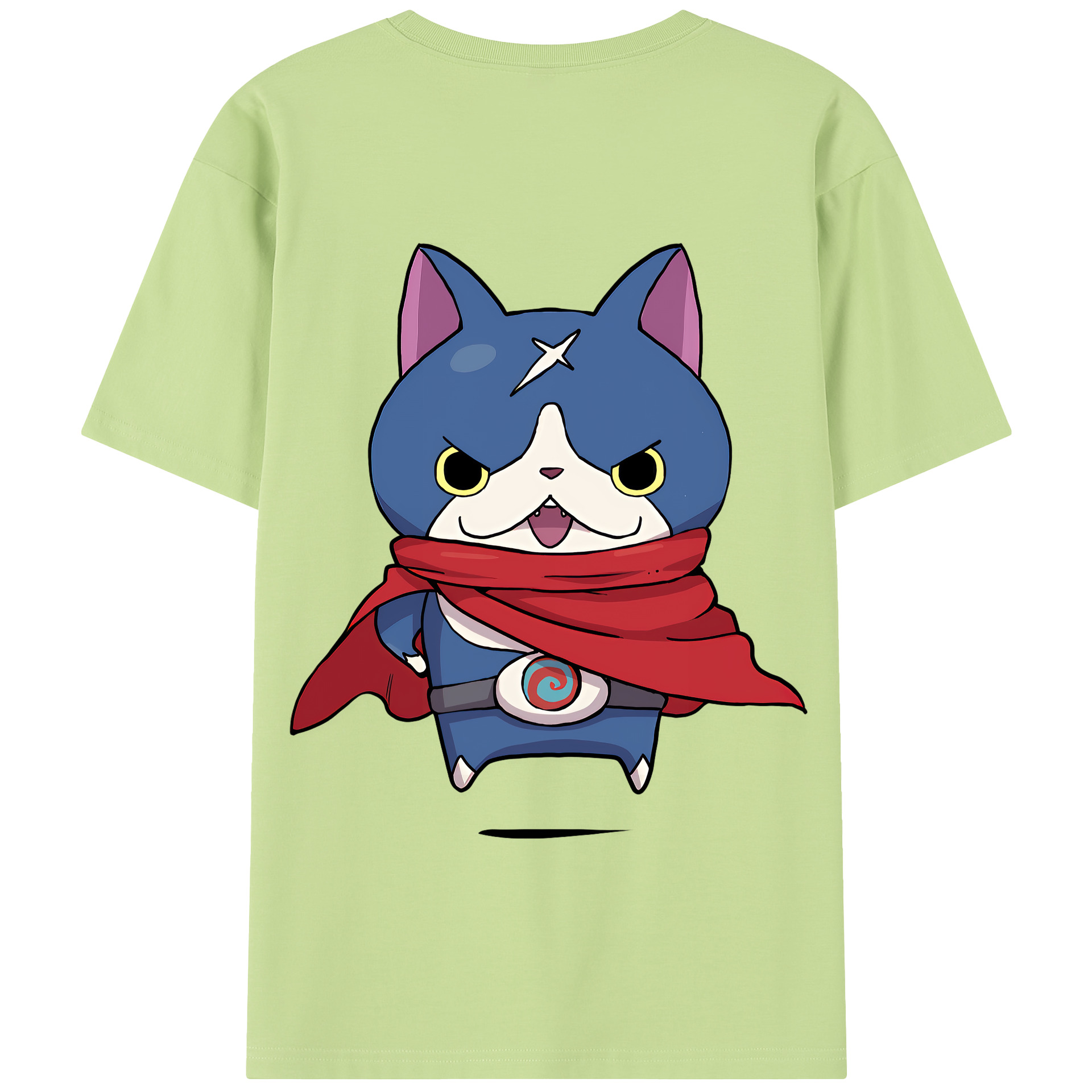 （画像用） 妖怪ウォッチ Yo-kai Watch 綿100％半袖Tシャツ（背面プリント）